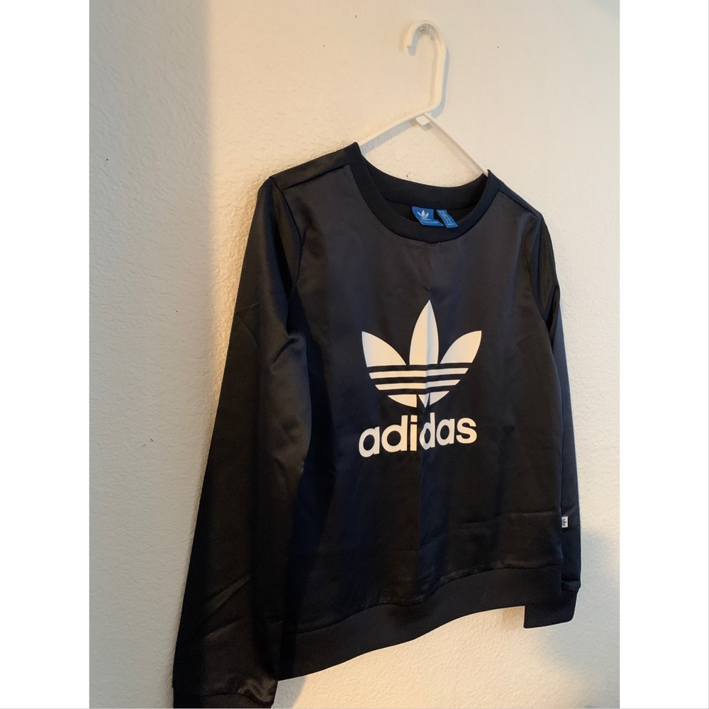 Original Adidas long sleeve navy blue